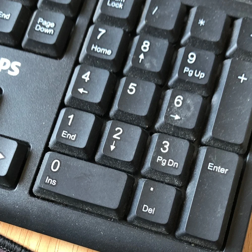 Black Numeric Keypad Keyboard - Brand Unspecified